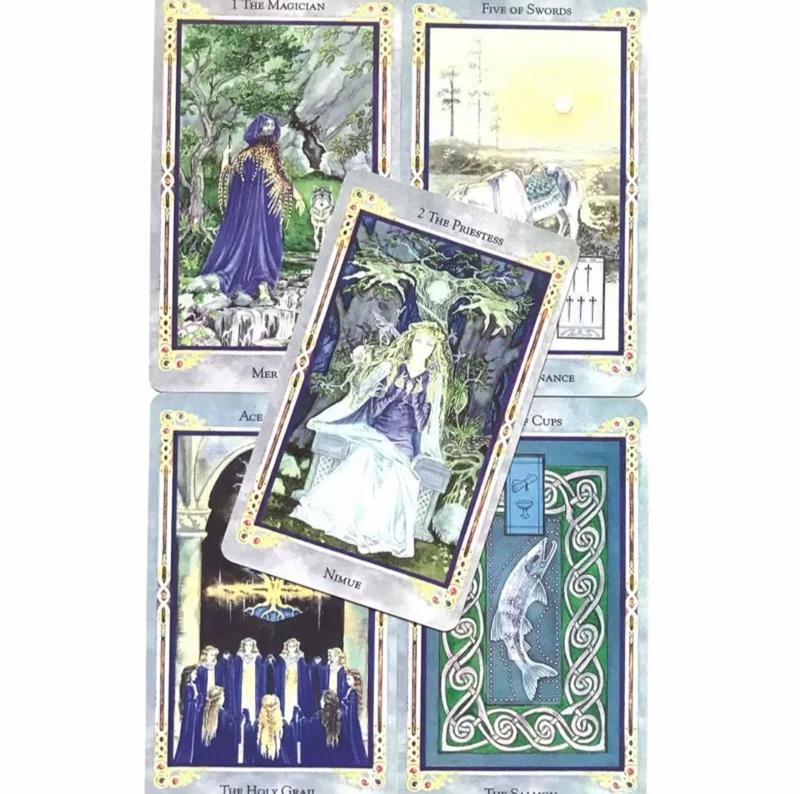 Legend The Arthurian Tarot Deck Tarô Da Lenda Do Rei Arthur